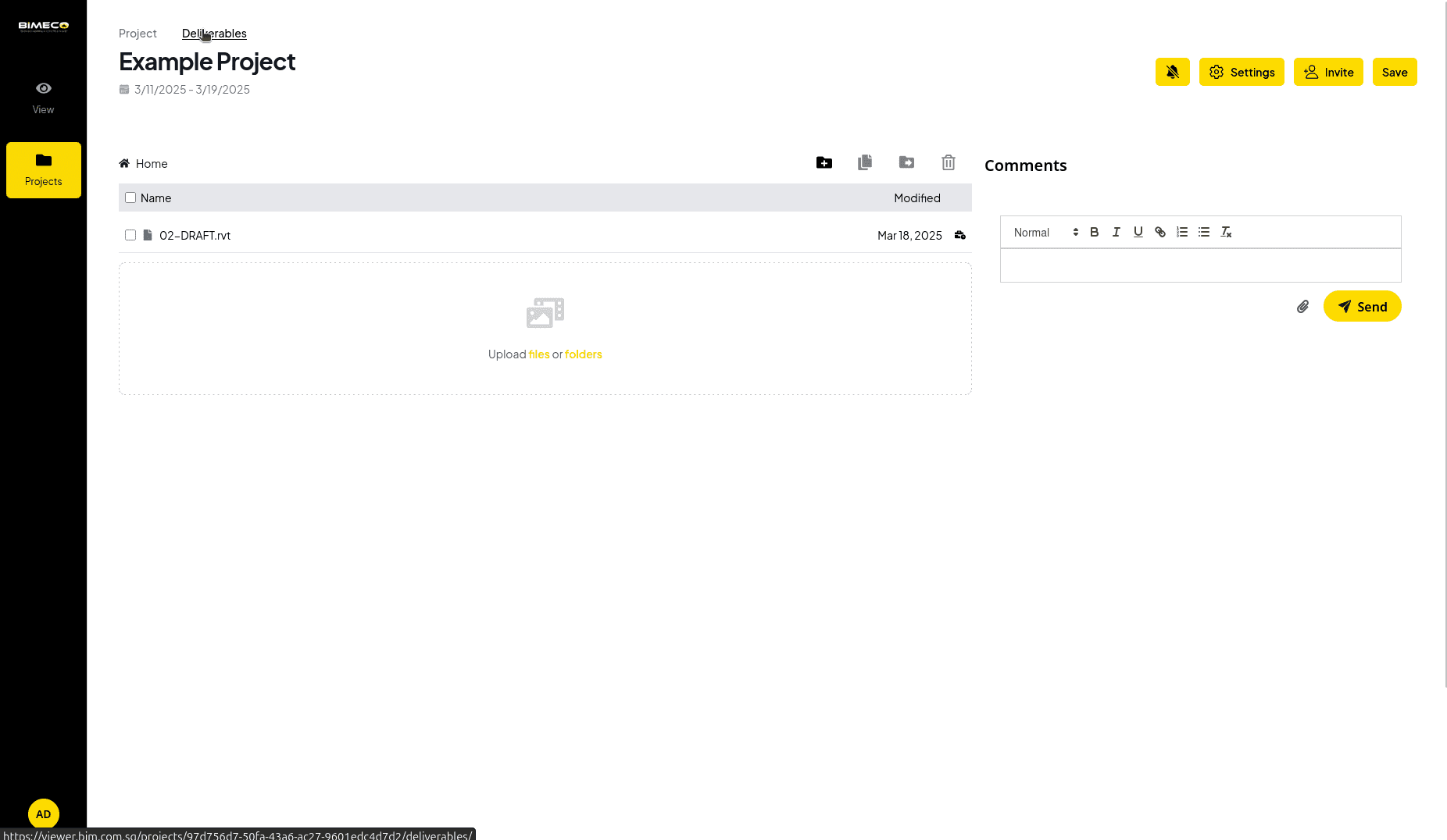 Bimeco Dashboard